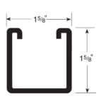 AgraMover Light Mover 8′ Strut Rail 2 Img